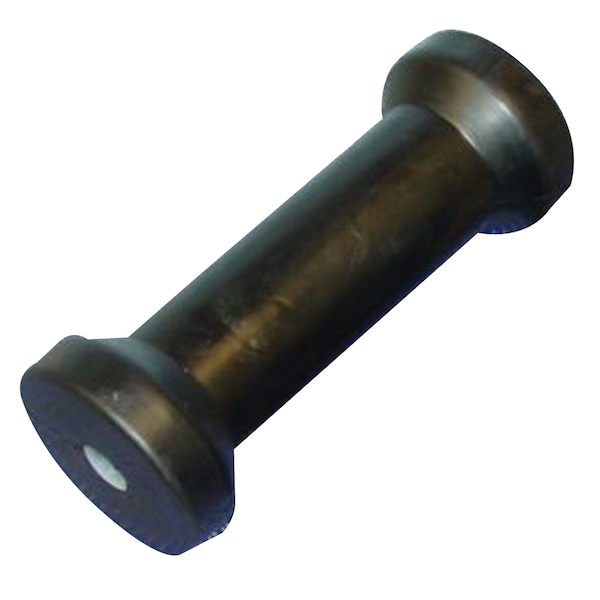 C.H. Yates C.H. Yates 8302-4P Black Rubber Spool Roller - 8 in. x 0.5 in. 8302-4P - main